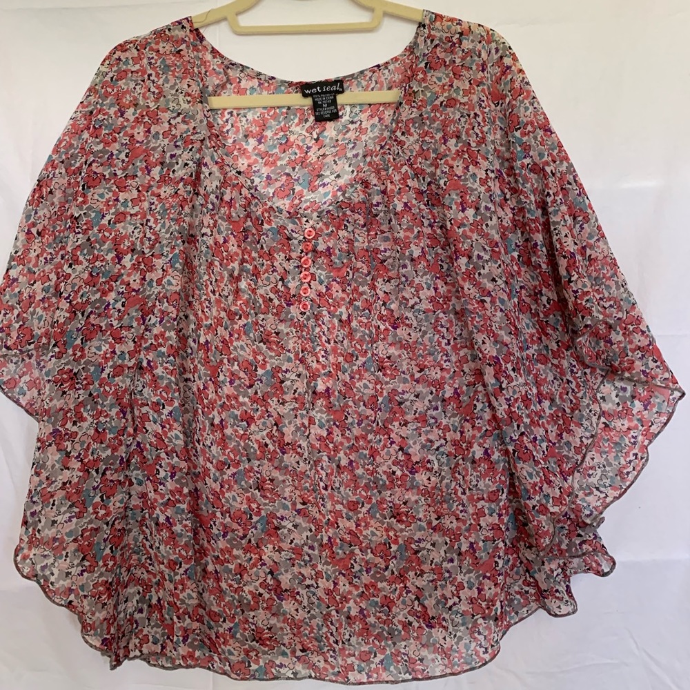 Chiffon Floral Blouse